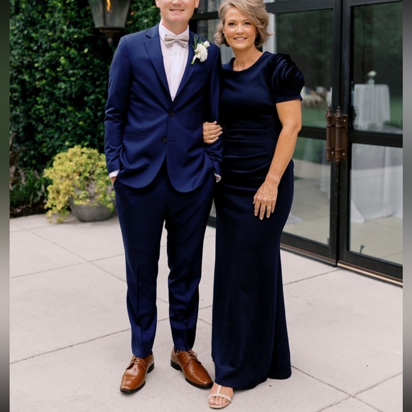 Xscape Dresses & Skirts - Women’s Navy Formal Dress